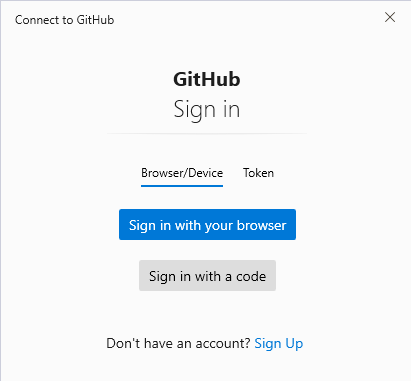 GitHub credential manager step 1